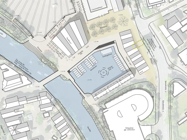 Übersichtsplan Innenstadt am Wasser